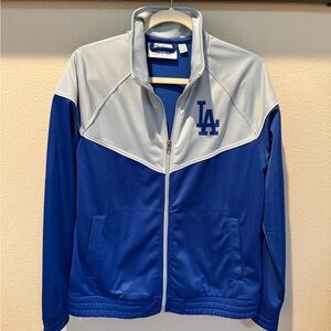 Women's Los Angeles Dodgers G-III Sports by Carl Banks Full-Zip Track Jacket Lg